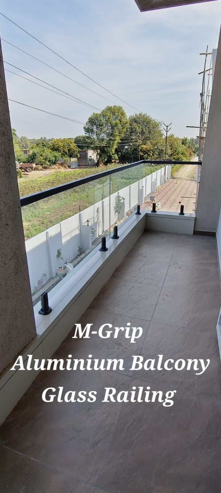 Type M Bridge Railing M-Grip | Aluminium Railing